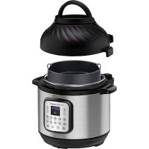 Instant Pot Duo Crisp 11-in-1 Multikocher mit Airfryer 7.6L - Schnelles Druckgaren, Sautieren, langsames Garen, Dämpfen, Warmhalten, Sous vide, Braten, Backen, Rösten, Trocknen
