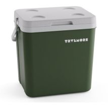 TRVLMORE Cool Box 26L - Kühlbox - Inklusive 2 Kühlelemente - Grün