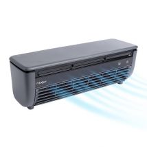 Nexxt Wireless Mist Fan & Air Cooler - Kabellos - Leise, wiederaufladbar - Mit Nebelfunktion und Fernbedienung - für Zuhause, Büro oder Camping - Schwarz