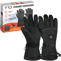 TTD® Beheizte Handschuhe XL - Beheizte Handschuhe Wiederaufladbar