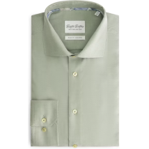 Boston Brothers bügelfreies Hemd - Herren | Slim Fit, breiter Stehkragen | Oxford Baumwolle BBO35S110