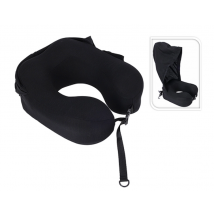 ProWorld U-förmiges Nackenkissen mit Memory-Schaum, 25×22×12 cm, Polyester