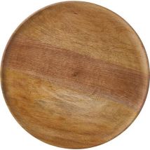 Mica Decorations Duko Teller - Ø40 cm - 100% FSC Mango Holz - Braun