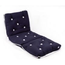 Protecq Boot Kissen Kapok - Marine - Dreifach