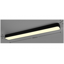 Trio-Deckenleuchte Asterion - SMD - LED - 37 W