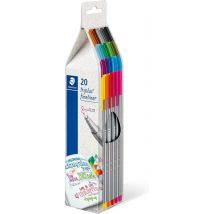 STAEDTLER triplus fineliner - Kartonetui mit 20 Farben