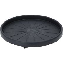 Pro Garden Pflanzenwagen - Kunststoff - dunkelgrau - rund - D35 cm - bis zu 50 Kilo