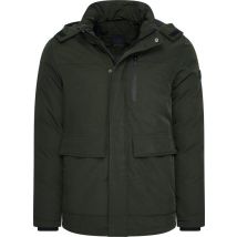 Mario Russo Parka Arctic Jacket - Jacke Männer - Winterjacke Männer - Wasserabweisend - Winddicht - Grün - 3XL