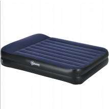 Outsunny Selbstaufblasende Matte A20-368V90DB - 152 cm x 203 cm x 46 cm - Blau
