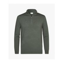 Profuomo Pullover Half Zip Dunkelgrün - Größe M