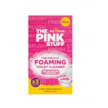The Pink Stuff | Das wundersame schäumende Toilettenpulver | Toilettenreiniger Pulver | 3 x 100 gram