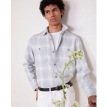 Chemise Ahmad - Taille XS - Couleur Lightgrey/White/Blue - Officine Générale