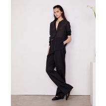 Chemise hermy - XS - Officine Générale Voile Rayé