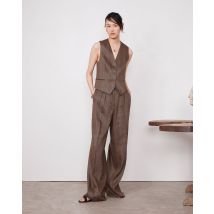 Gilet Cleo - Taille 34 - Couleur Toffee/Black - Officine Générale