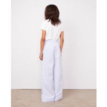 Pantalon Willa - Taille 44 - Couleur White/Dreamblue - Officine Générale