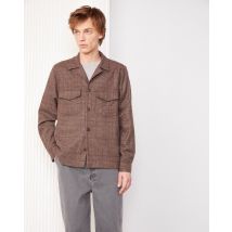 Surchemise Judas - Taille S - Couleur Icedcoffee/Taupe - Officine Générale