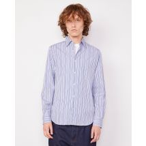 Chemise Giacomo - Size XXL - Color Blue/White/Navy - Officine Générale