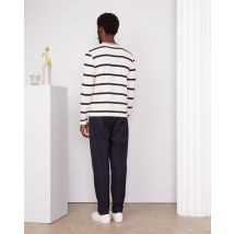 T-Shirt - Taille XS - Couleur Ecru/Dknavy - Officine Générale