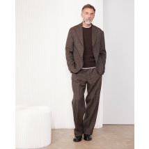 Michel-Jacke – Größe 46 – Farbe Icedcof/Dkbrown/Ecr – Officine Générale