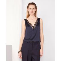 Top Liana - Size L - Color Darknavy/Black - Officine Générale