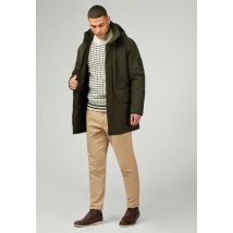 Ben Sherman - Heavy Parka Camouflage - Veste - camouflage - L - 100% Polyester,70% coton, 30% polyester,Coton