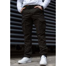 Surplus - Premium Slimmy Black - Pantalons - noir - S - 100% Coton