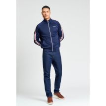 Ben Sherman - House Taped Dark Navy - Veste de jogging - gid://shopify/Metaobject/122014793965 - M - 60 % polyester, 40 % coton