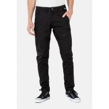 REELL - Flex Tapered Chino - Pantalons - noir - W30 / L30 - 98% coton, 2% élasthanne