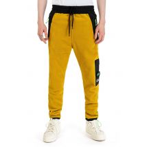 Green Berlin - Back2Fleece Golden Palm - Pantalons de jogging - jaune - XL - 100% Polyester,Transpirer