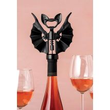 Ototo - Vino Fledermaus - Corkscrew & Bottle Opener - noir - Onesize - Métal,100% Silicone,Métal