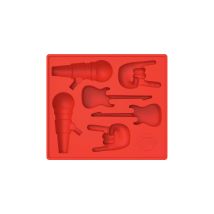 Winkee Rocks - Rock Red - Bac à glaçons - rouge - Onesize - 100% Silicone,Synthétiques