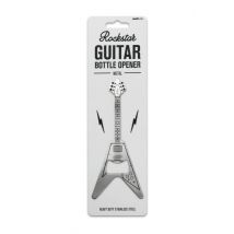 Winkee Rocks - Gitarre Metal - Décapsuleur - gris - Onesize - Acier inoxydable,Métal