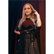 Dancitee - Weird Girl - Girly - noir - S - 100% Coton,Jersey