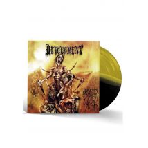 Devourment - Butcher the Weak Yellow and Black Split - Colored Vinyl