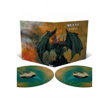 High On Fire - Blessed Black Wings Aqua Blue/Halloween Orange Galaxy - Colored 2 Vinyl