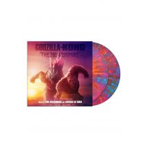 Godzilla - Godzilla X Kong: The New Empire OST Ltd. Neon Pink/Blue Swirl w/ Orange/Pink - Splattered 2 Vinyl