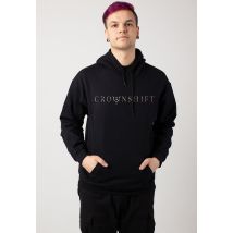 Crownshift - Logo - Hoodie - noir - L - 50% coton, 50% polyester,Transpirer