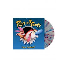 Ren And Stimpy - You Eediot! Ltd. Clear w/ Red/Blue/White/Bone/Pink - Splattered Vinyl
