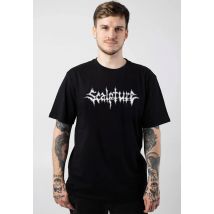 Scalpture - Scalpture Logo - T-Shirt - noir - L - 100% Coton,Jersey