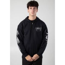 Grima - Nightside - Sweat Zippé - noir - M - Transpirer