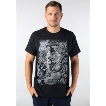 Sinizter - Vantablack - T-Shirt - noir - M - 100% Coton,Jersey