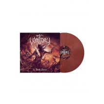 Vomitory - In Death Throes Dark Rose - Marbled Vinyl