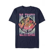 The Muppets - Dr Teeth Band Navy - T-Shirt - bleu - S - 100% Coton,Jersey
