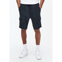 Only & Sons - Lino Sweat Cargo Black - Shorts - noir - L - 100% Coton