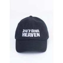 24/7 Diva Heaven - Logo Black - Casquette - noir - Onesize - 100% Coton