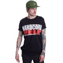 Hardcore Help Foundation - Logo - T-Shirt - noir - XL - 100% Coton,Jersey