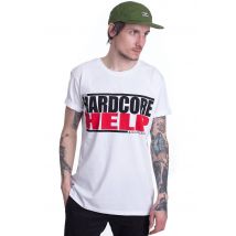 Hardcore Help Foundation - Logo White - T-Shirt - blanc - XL - 100% Coton,Jersey