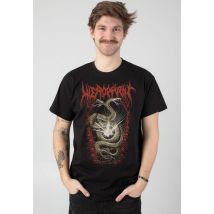 Hierophant - Casket Snake - T-Shirt - noir - L - 100% Coton,Jersey