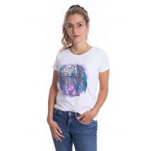How To Train Your Dragon - Toothless Colored White - Girly - blanc - M - 100% Coton,Jersey