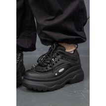 Koi Footwear - Bane Of Exile Black - Chaussures pour fille - noir - EU 37 - Synthetic/Textile/Caoutchouc,Faux cuir